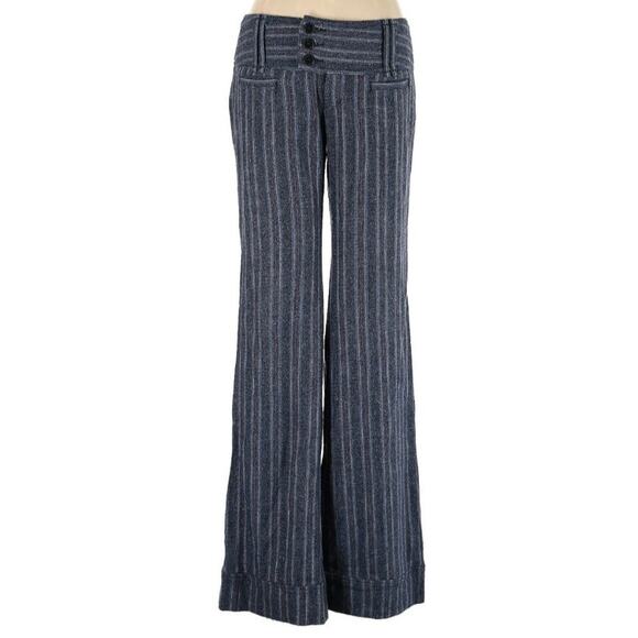 Free People Vintage Retro Stripe Flares